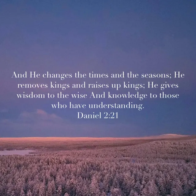 Entering a New Season